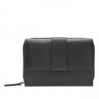 Geldbörse Kirschroth Diethilde mit RFID-Schutz, Farbe: schwarz, blau/petrol, braun, cognac, taupe/khaki, rot/weinrot, Marke: Maitre, Abmessungen in cm: 13.5x9.5x2.5, Bild 1 von 6