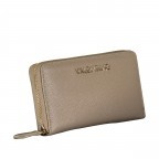Geldbörse Divina, Farbe: schwarz, anthrazit, taupe/khaki, rot/weinrot, flieder/lila, orange, beige, metallic, Marke: Valentino Bags, Abmessungen in cm: 19x10x2.5, Bild 2 von 4