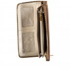 Geldbörse Izzy 4g-logo mit Handschlaufe Coal Logo, Farbe: anthrazit, Marke: Guess, EAN: 0190231659051, Abmessungen in cm: 21x11x3, Bild 5 von 6