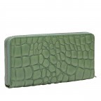 Geldbörse Waxy Kroko Gigi Wallet mit RFID-Schutz Palm Green, Farbe: grün/oliv, Marke: Liebeskind Berlin, EAN: 4099593008063, Abmessungen in cm: 19x9.5x2.5, Bild 2 von 4