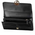 Geldbörse July Nero, Farbe: schwarz, Marke: Valentino Bags, EAN: 8058043931388, Abmessungen in cm: 19.5x9.5x3, Bild 4 von 4