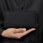 Geldbörse Wallet Black, Farbe: schwarz, Marke: Rains, EAN: 5711747500719, Abmessungen in cm: 19x10.3x2, Bild 3 von 3