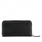 Geldbörse Alyce Wallet Zip Around, Farbe: schwarz, cognac, Marke: Boss, Abmessungen in cm: 19x10.5x2.5, Bild 3 von 4