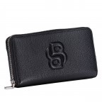 Geldbörse Anett Ziparound, Farbe: schwarz, blau/petrol, cognac, beige, Marke: BOSS, Abmessungen in cm: 19x10x2.5, Bild 2 von 4