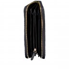 Geldbörse Falak Relove Recycle, Farbe: schwarz, taupe/khaki, Marke: Valentino Bags, Abmessungen in cm: 19x10x2.5, Bild 4 von 4