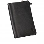 Geldbörse Nappa, Farbe: schwarz, anthrazit, blau/petrol, rot/weinrot, flieder/lila, rosa/pink, beige, Marke: Hausfelder Manufaktur, Abmessungen in cm: 9.5x11.5x2.5, Bild 2 von 4