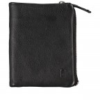 Geldbörse Nappa, Farbe: schwarz, anthrazit, blau/petrol, rot/weinrot, flieder/lila, rosa/pink, beige, Marke: Hausfelder Manufaktur, Abmessungen in cm: 9.5x11.5x2.5, Bild 1 von 4