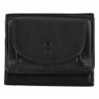 Geldbörse Nappa mit RFID-Schutz, Farbe: schwarz, anthrazit, blau/petrol, rot/weinrot, rosa/pink, beige, Marke: Hausfelder Manufaktur, Abmessungen in cm: 10x8x2, Bild 1 von 5