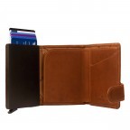 Geldbörse Leicester mit RFID-Schutz, Farbe: schwarz, braun, cognac, Marke: The Chesterfield Brand, Abmessungen in cm: 7x10x2, Bild 3 von 5