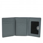Geldbörse Luise 454 mit RFID-Schutz, Farbe: schwarz, blau/petrol, taupe/khaki, grün/oliv, rosa/pink, orange, beige, Marke: Flanigan, Abmessungen in cm: 11x8.5x4, Bild 4 von 5
