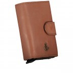 Mini-Geldbörse Anchor-Love Robin 2 SL-13247 Cardcase, Farbe: anthrazit, braun, cognac, Marke: Harbour 2nd, Abmessungen in cm: 6.5x10x2.5, Bild 2 von 4