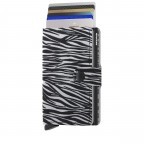 Geldbörse Miniwallet Zebra mit RFID-Schutz, Farbe: schwarz, beige, Marke: Secrid, Abmessungen in cm: 6.5x10.2x1.2, Bild 5 von 5
