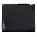 Geldbörse Nappa mit RFID-Schutz, Farbe: schwarz, blau/petrol, rot/weinrot, rosa/pink, beige, Marke: Hausfelder Manufaktur, Abmessungen in cm: 9.8x8.5x3, Bild 3 von 5