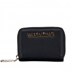 Geldbörse Femke, Farbe: schwarz, grau, rot/weinrot, Marke: Valentino Bags, Abmessungen in cm: 10x7.5x2.5, Bild 1 von 4