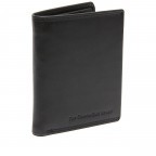 Geldbörse Soft Nappa Series Vincent mit RFID-Schutz, Farbe: schwarz, braun, Marke: The Chesterfield Brand, Abmessungen in cm: 8.5x10.5x2, Bild 1 von 6