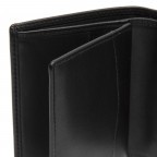 Geldbörse Soft Nappa Series Vincent mit RFID-Schutz, Farbe: schwarz, braun, Marke: The Chesterfield Brand, Abmessungen in cm: 8.5x10.5x2, Bild 5 von 6
