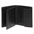 Geldbörse Soft Nappa Series Vincent mit RFID-Schutz, Farbe: schwarz, braun, Marke: The Chesterfield Brand, Abmessungen in cm: 8.5x10.5x2, Bild 4 von 6