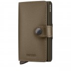 Mini-Geldbörse Miniwallet Matte Satin mit RFID-Schutz, Farbe: metallic, Marke: Secrid, Abmessungen in cm: 6.8x10.2x1.2, Bild 1 von 6