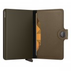 Mini-Geldbörse Miniwallet Matte Satin mit RFID-Schutz, Farbe: metallic, Marke: Secrid, Abmessungen in cm: 6.8x10.2x1.2, Bild 4 von 6