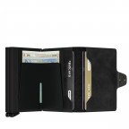 Geldbörse Twinwallet Vintage, Farbe: schwarz, braun, cognac, Marke: Secrid, Abmessungen in cm: 7x10.2x2.5, Bild 2 von 3