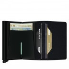 Geldbörse Slimwallet Crisple Black, Farbe: schwarz, Marke: Secrid, EAN: 8718215285489, Abmessungen in cm: 6.8x10.2x1.6, Bild 3 von 3