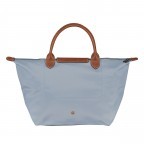 Handtasche Le Pliage Handtasche M Pearl, Farbe: grau, Marke: Longchamp, EAN: 3597922437030, Abmessungen in cm: 30x28x20, Bild 3 von 5