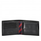 Geldbörse Johnson Credit Card Flap and Coin Pocket Black, Farbe: schwarz, Marke: Tommy Hilfiger, EAN: 8718937965409, Bild 3 von 4