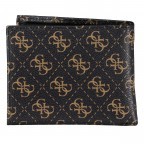 Geldbörse Vezzola Dark Black, Farbe: grau, Marke: Guess, EAN: 7621826494670, Abmessungen in cm: 12x9.5x2, Bild 3 von 5