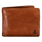 Geldbörse Anchor-Love Lorenzo SL-14531, Farbe: anthrazit, braun, cognac, Marke: Harbour 2nd, Abmessungen in cm: 12.5x9.7x2.5, Bild 1 von 5