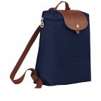 Rucksack Le Pliage Rucksack Dunkelblau, Farbe: blau/petrol, Marke: Longchamp, EAN: 3597922209361, Abmessungen in cm: 26x28x10, Bild 2 von 5