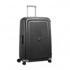 Koffer S´Cure Spinner 69 Black, Farbe: schwarz, Marke: Samsonite, EAN: 5414847326462, Abmessungen in cm: 49x69x29, Bild 1 von 6