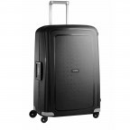 Koffer S´Cure Spinner 75 Black, Farbe: schwarz, Marke: Samsonite, EAN: 5414847326530, Abmessungen in cm: 52x75x31, Bild 1 von 5