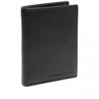 Geldbörse Soft Nappa Series Hanson mit RFID-Schutz, Farbe: schwarz, braun, Marke: The Chesterfield Brand, Abmessungen in cm: 9.5x13x2, Bild 1 von 6