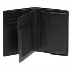 Geldbörse Soft Nappa Series Hanson mit RFID-Schutz, Farbe: schwarz, braun, Marke: The Chesterfield Brand, Abmessungen in cm: 9.5x13x2, Bild 4 von 6