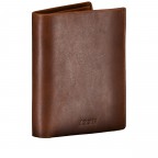 Geldbörse Cerratano Ladon MV8, Farbe: schwarz, cognac, Marke: Joop!, Abmessungen in cm: 9.5x12x2.5, Bild 2 von 5