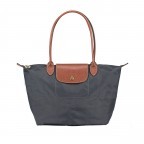 Shopper Le Pliage Shopper S Anthra, Farbe: anthrazit, Marke: Longchamp, EAN: 3597921026020, Abmessungen in cm: 28x25x14, Bild 1 von 5