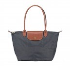 Shopper Le Pliage Shopper S Anthra, Farbe: anthrazit, Marke: Longchamp, EAN: 3597921026020, Abmessungen in cm: 28x25x14, Bild 1 von 4