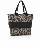 Shopper E1 erweiterbar Taupe Baroque, Farbe: taupe/khaki, Marke: Reisenthel, EAN: 4012013569401, Abmessungen in cm: 50x26.5x15.5, Bild 2 von 3