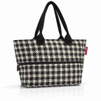 Shopper E1 erweiterbar Fifties, Farbe: weiß, Marke: Reisenthel, EAN: 4012013566905, Abmessungen in cm: 50x26.5x15.5, Bild 1 von 3