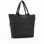 Shopper E1 erweiterbar Black, Farbe: schwarz, Marke: Reisenthel, EAN: 4012013549311, Abmessungen in cm: 50x26.5x15.5, Bild 2 von 3