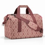 Reisetasche Allrounder L Diamonds Rouge, Farbe: rot/weinrot, Marke: Reisenthel, EAN: 4012013705182, Abmessungen in cm: 48x39.5x29, Bild 1 von 2