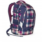 Rucksack Pack Flieder Karo Berry Carry, Farbe: flieder/lila, Marke: Satch, EAN: 4057081023622, Abmessungen in cm: 30x45x22, Bild 2 von 17