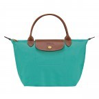 Handtasche Le Pliage Handtasche S Türkis, Farbe: grün/oliv, Marke: Longchamp, EAN: 3597922260591, Abmessungen in cm: 23x22x14, Bild 1 von 6