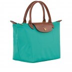Handtasche Le Pliage Handtasche S Türkis, Farbe: grün/oliv, Marke: Longchamp, EAN: 3597922260591, Abmessungen in cm: 23x22x14, Bild 2 von 6