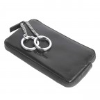 Schlüsseletui Birkheim Sigwulf mit RFID-Schutz, Farbe: schwarz, braun, Marke: Maitre, Abmessungen in cm: 12x7.5x1, Bild 4 von 5