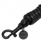 Schlüsselanhänger Fab3 Keyring Black, Farbe: schwarz, Marke: Liebeskind Berlin, EAN: 4099593005338, Abmessungen in cm: 3.5x24x3.5, Bild 3 von 3