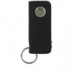 Schlüsselanhänger / Schlüsseletui Lusso Key Holder, Farbe: schwarz, braun, cognac, Marke: Garzini, Abmessungen in cm: 4x8.5x1.8, Bild 1 von 7