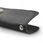 Schlüsselanhänger / Schlüsseletui Lusso Key Holder, Farbe: schwarz, braun, cognac, Marke: Garzini, Abmessungen in cm: 4x8.5x1.8, Bild 7 von 7