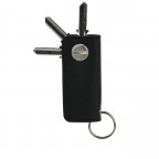 Schlüsselanhänger / Schlüsseletui Lusso Key Holder, Farbe: schwarz, braun, cognac, Marke: Garzini, Abmessungen in cm: 4x8.5x1.8, Bild 5 von 7
