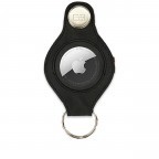 Schlüsselanhänger Lusso AirTag Key Holder, Farbe: schwarz, braun, cognac, Marke: Garzini, Abmessungen in cm: 5x8.5x2, Bild 1 von 5